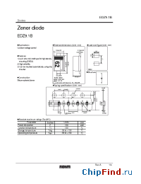 Datasheet EDZ22B производства Rohm